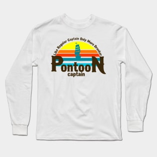 Pontoon captains Long Sleeve T-Shirt